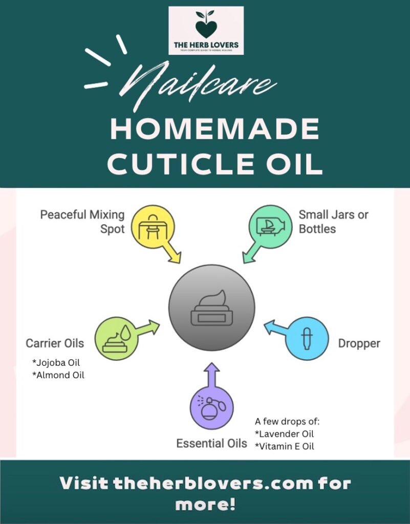 homemade cuticle oil infographics homemade cuticle oil infographics